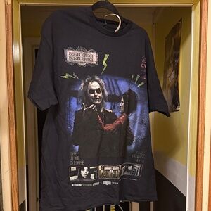 Black Beetlejuice Graphic T-Shirt